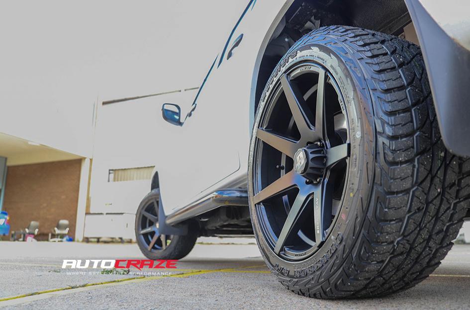 MERCEDES X CLASS AVALANCHE MATTE BLACK FRONT MILLED